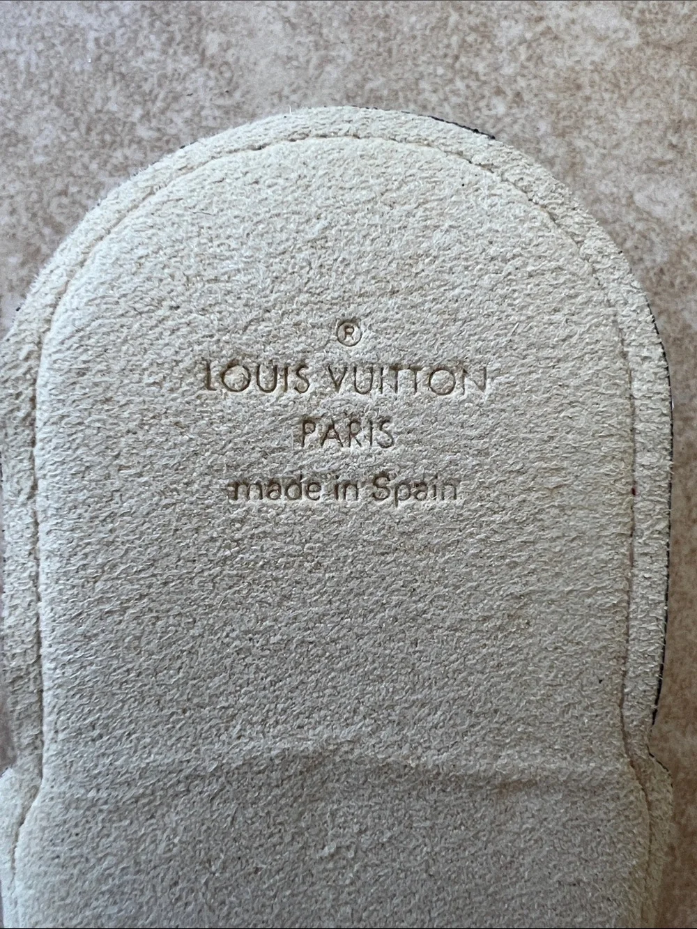 Louis Vuitton Monogram Brown & Gold Pen Sleeve or reading glasses